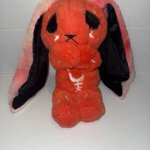 Mysterious Plushie Dreadfuls: oddful orange anxiety plush